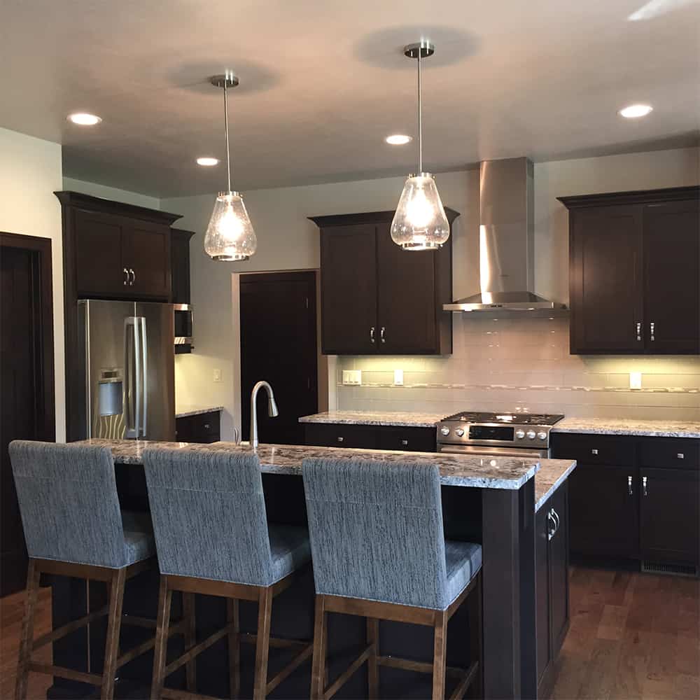Customer's Residential Electrical Wired Kitchen